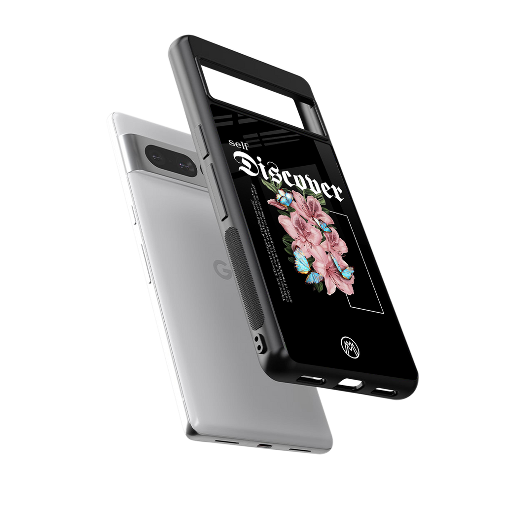 self discover back phone cover | glass case for google pixel 7 pro