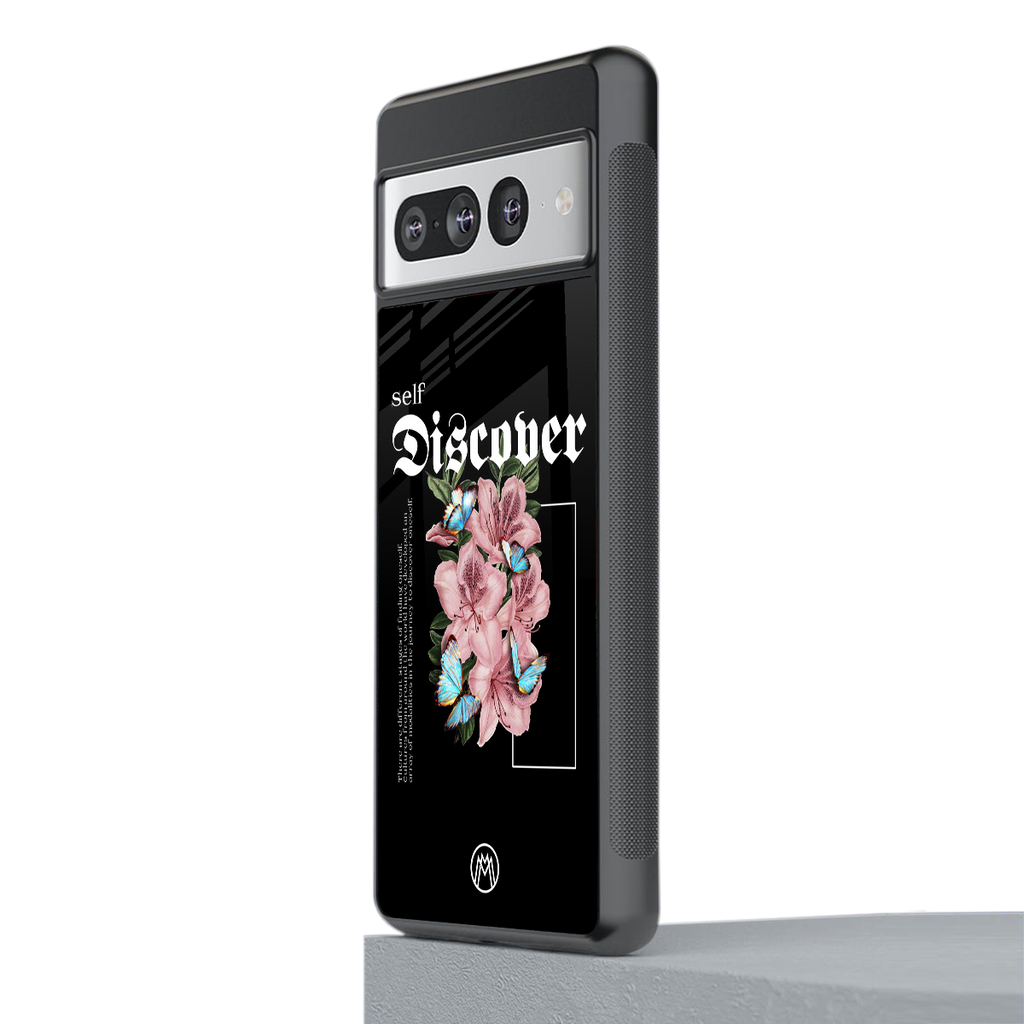 self discover back phone cover | glass case for google pixel 7 pro