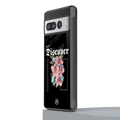 self discover back phone cover | glass case for google pixel 7 pro