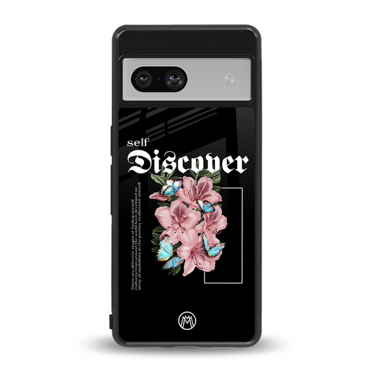 self discover back phone cover | glass case for Google Pixel 7A