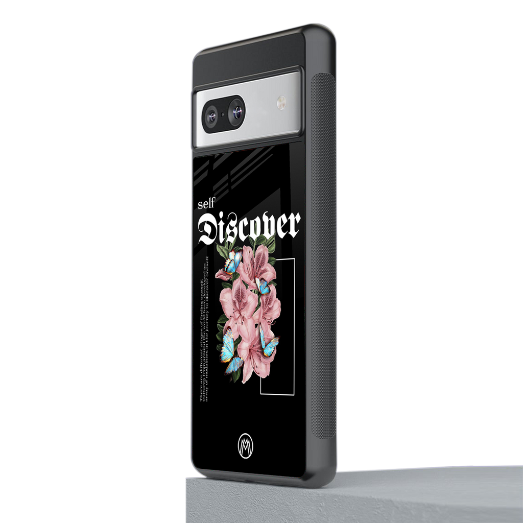 self discover back phone cover | glass case for Google Pixel 7
