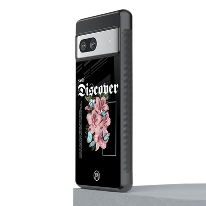 self discover back phone cover | glass case for Google Pixel 7A