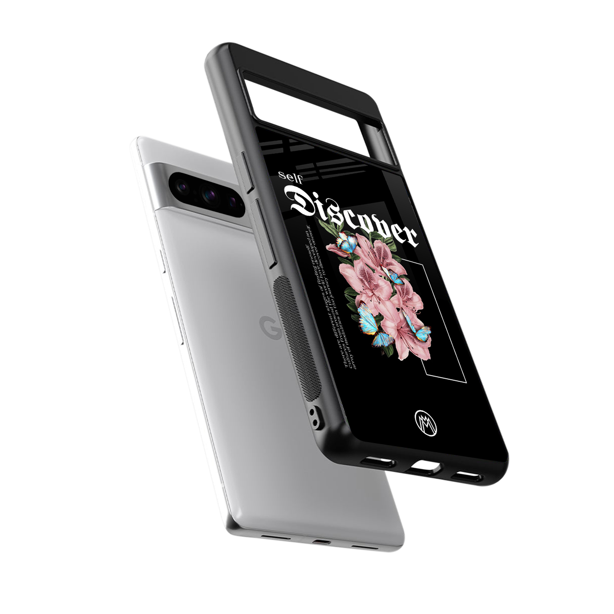 self discover back phone cover | glass case for google pixel 8 pro