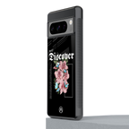 self discover back phone cover | glass case for google pixel 8 pro