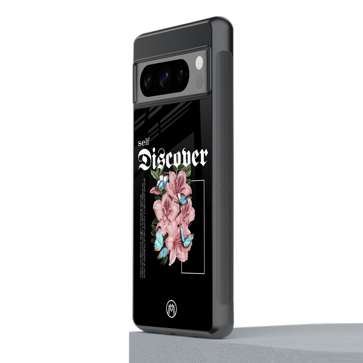 self discover back phone cover | glass case for google pixel 8 pro