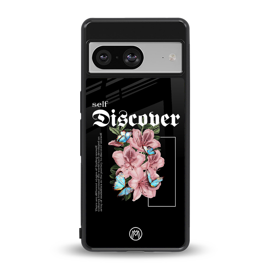 self discover back phone cover | glass case for Google Pixel 8