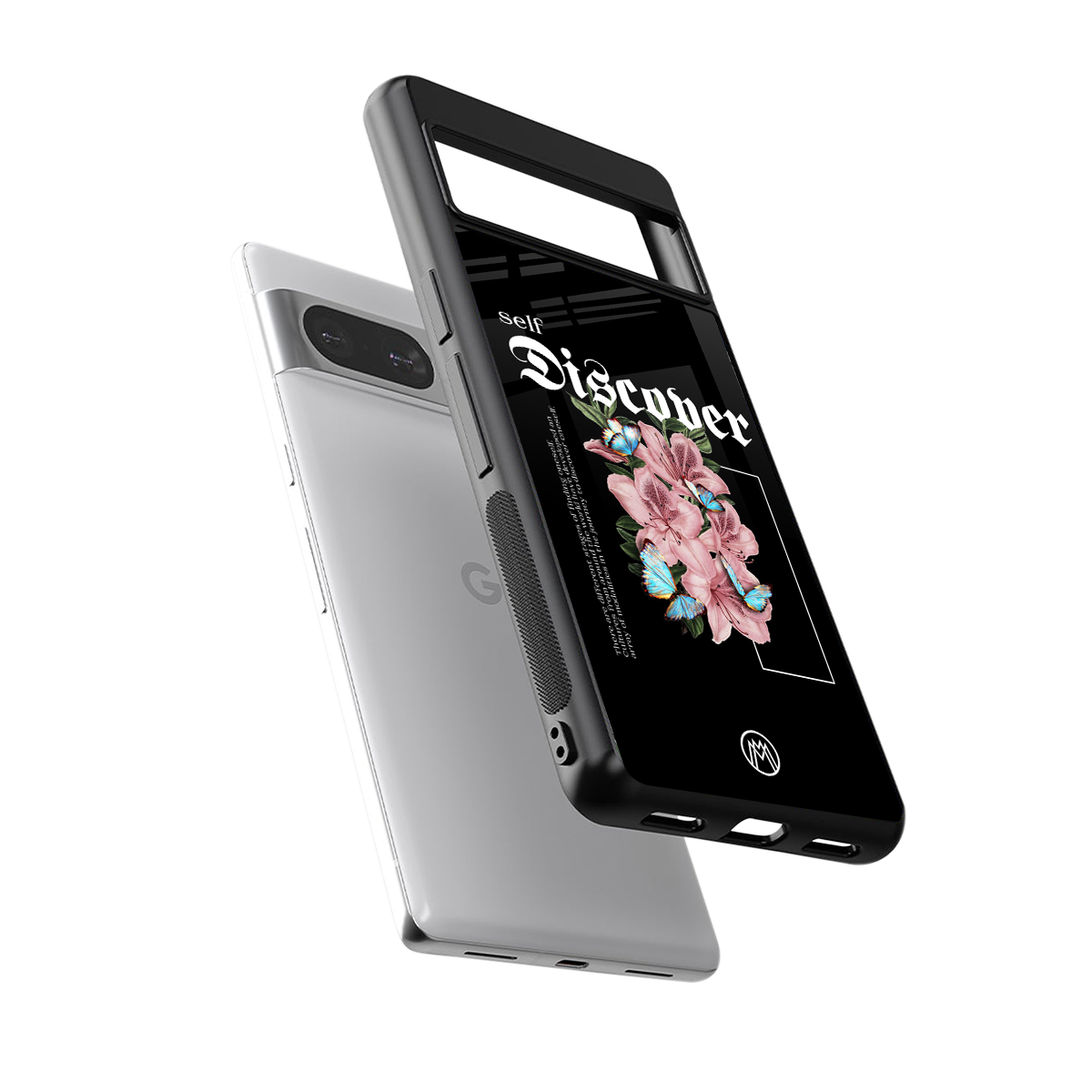 self discover back phone cover | glass case for Google Pixel 8