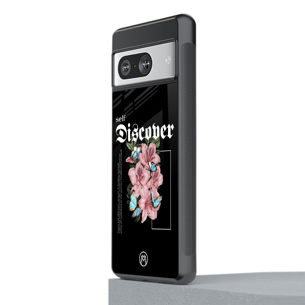 self discover back phone cover | glass case for Google Pixel 8