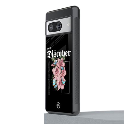 self discover back phone cover | glass case for Google Pixel 8