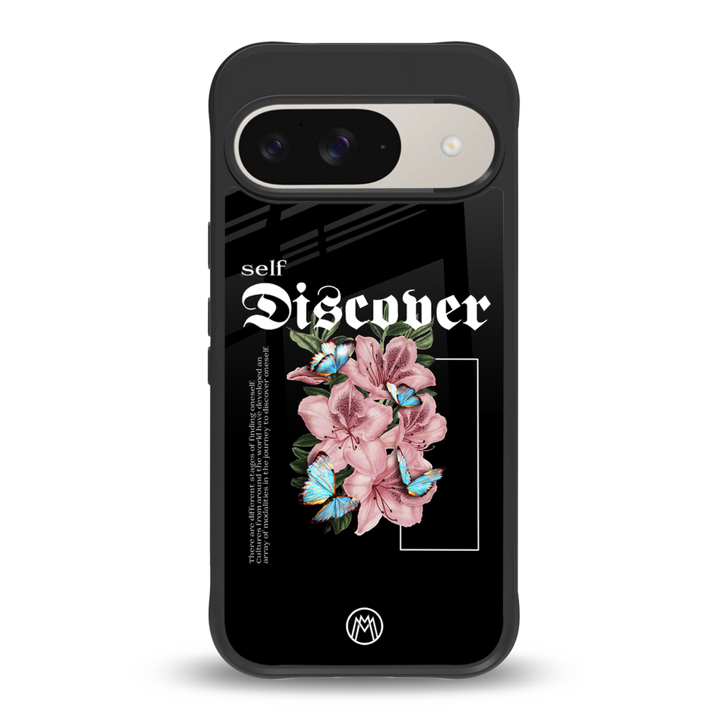 self discover back phone cover | glass case for google pixel 9