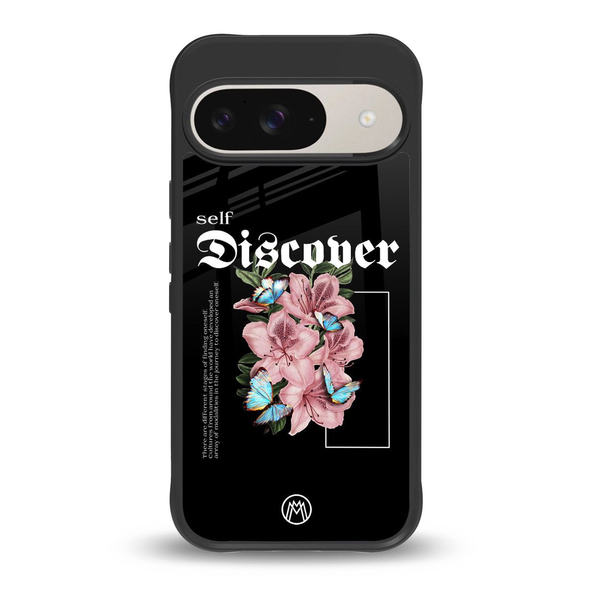 self discover back phone cover | glass case for google pixel 9