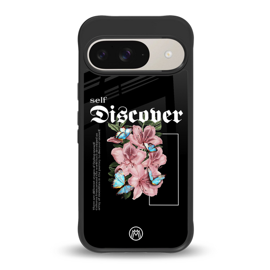 self discover back phone cover | glass case for google pixel 9