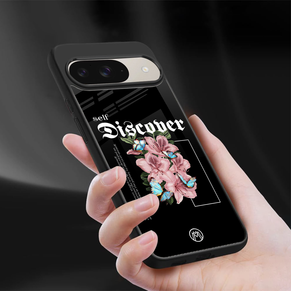 self discover back phone cover | glass case for google pixel 9