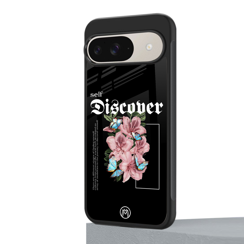 self discover back phone cover | glass case for google pixel 9