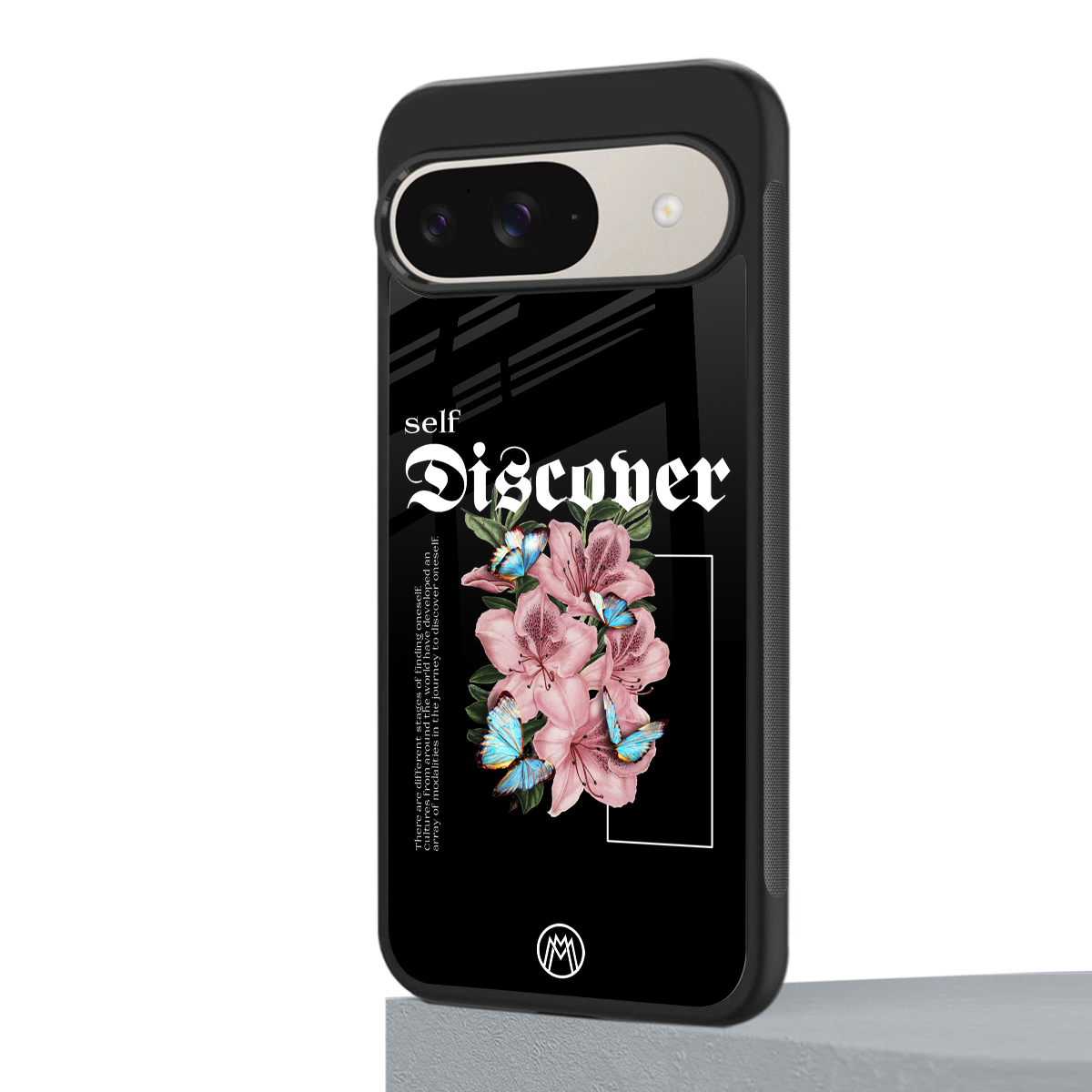 self discover back phone cover | glass case for google pixel 9