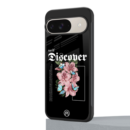 self discover back phone cover | glass case for google pixel 9