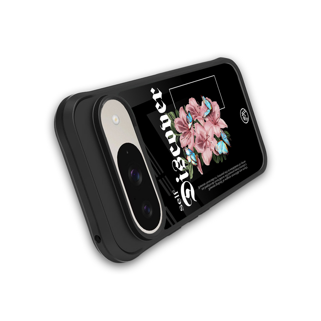 self discover back phone cover | glass case for google pixel 9