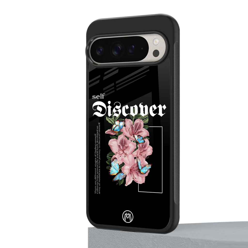 self discover back phone cover | glass case for google pixel 9 pro