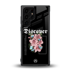 self discover back phone cover | glass case for samsung galaxy s23 ultra