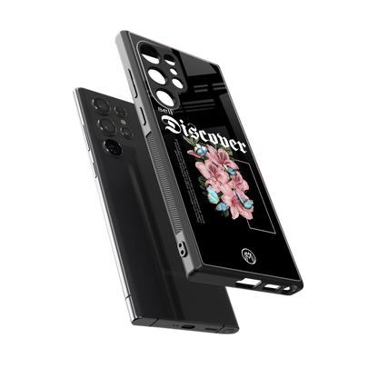 self discover back phone cover | glass case for samsung galaxy s24 ultra