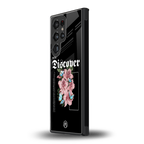 self discover back phone cover | glass case for samsung galaxy s23 ultra