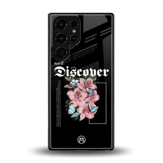 self discover back phone cover | glass case for samsung galaxy s25 ultra
