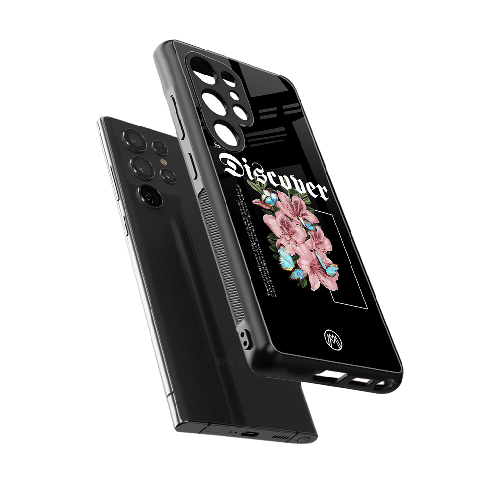 self discover back phone cover | glass case for samsung galaxy s25 ultra
