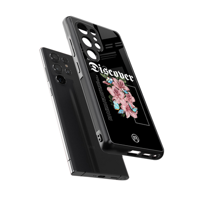 self discover back phone cover | glass case for samsung galaxy s25 ultra