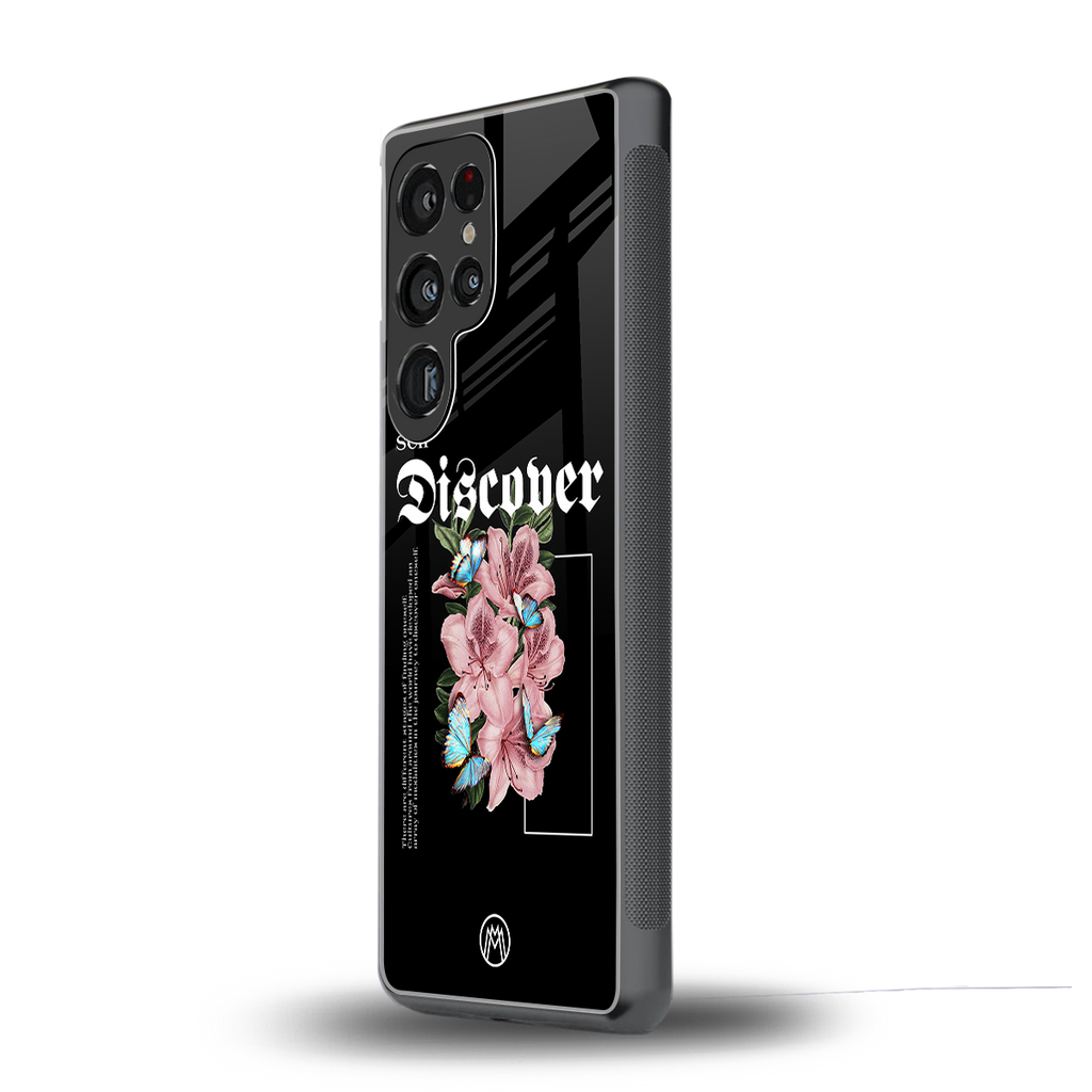 self discover back phone cover | glass case for samsung galaxy s25 ultra