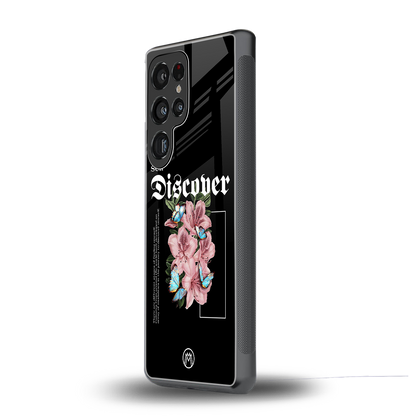 self discover back phone cover | glass case for samsung galaxy s25 ultra