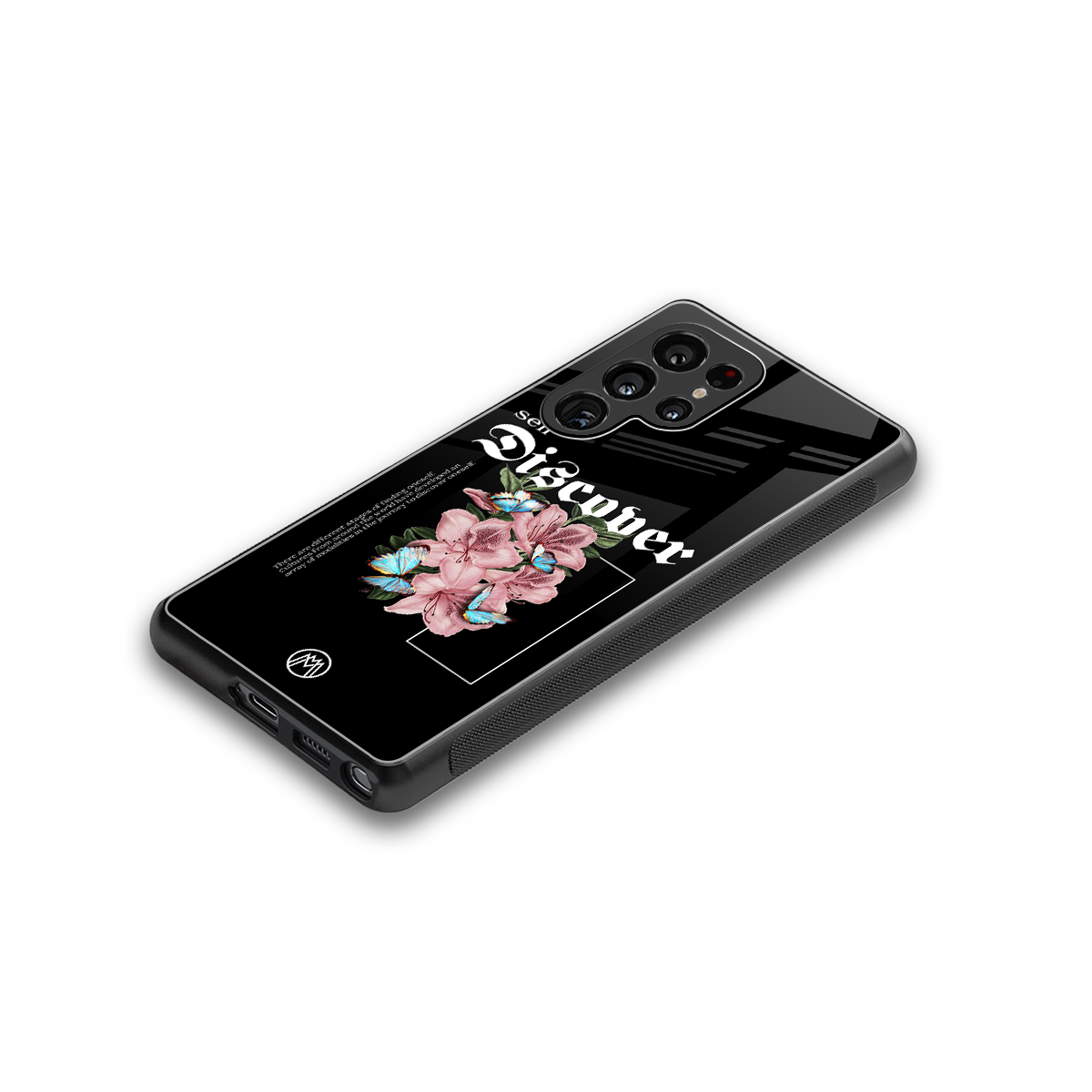 self discover back phone cover | glass case for samsung galaxy s25 ultra