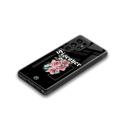 self discover back phone cover | glass case for samsung galaxy s25 ultra