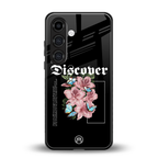 self discover back phone cover | glass case for samsung galaxy s25