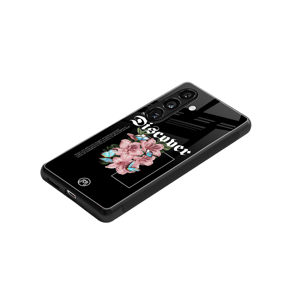 self discover back phone cover | glass case for samsung galaxy s25 plus