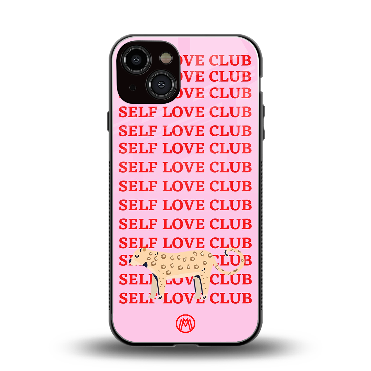self love club back phone cover | glass case for iphone 13