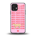 self love club back phone cover | glass case for nothing phone 2