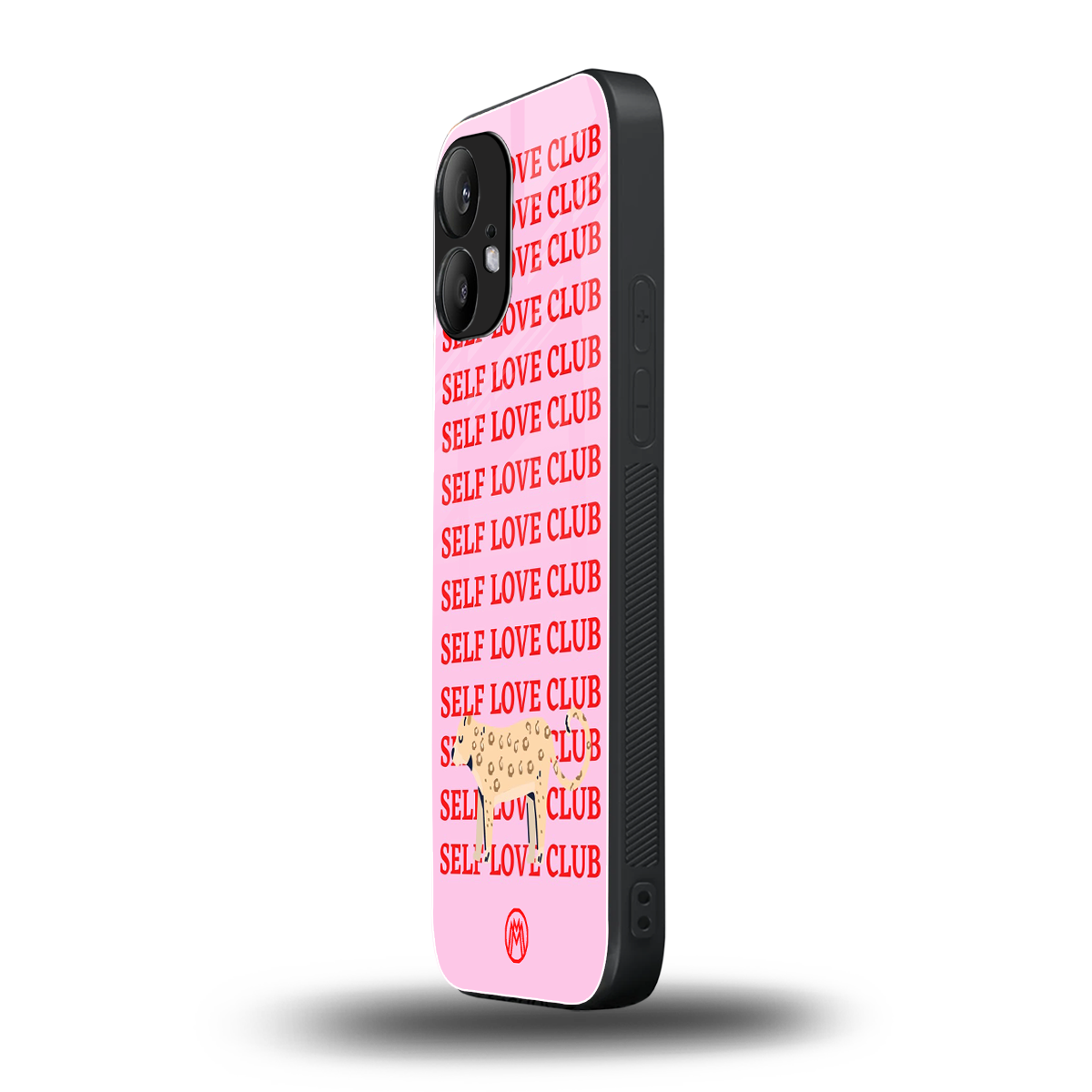 self love club back phone cover | glass case for nothing phone 2