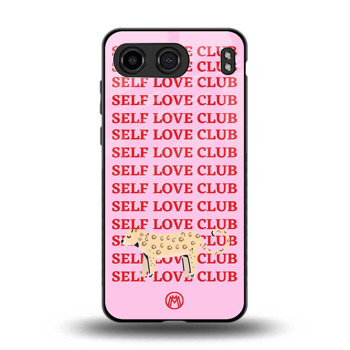self love club back phone cover | glass case for oneplus nord 4