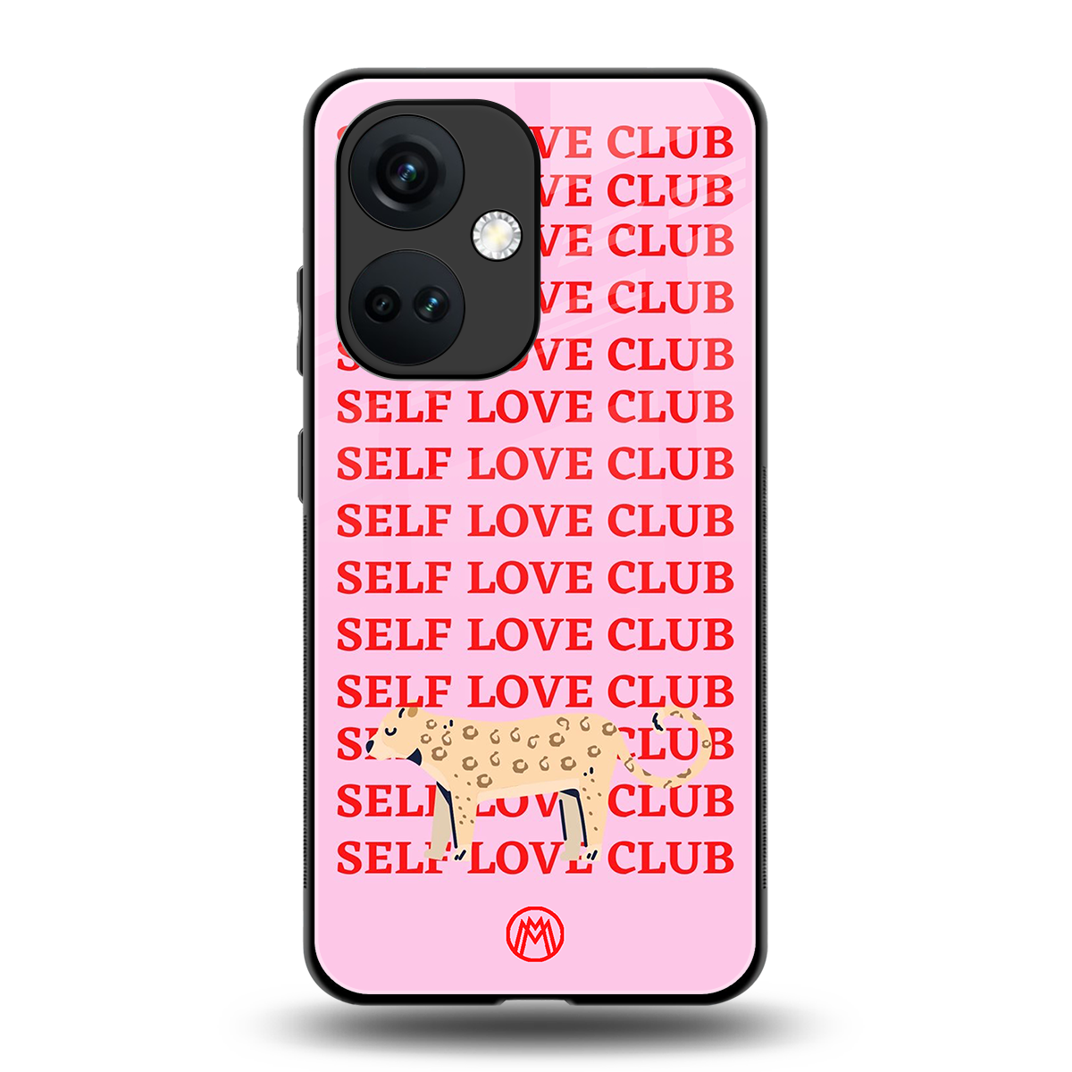 self love club back phone cover | glass case for oneplus nord ce 3