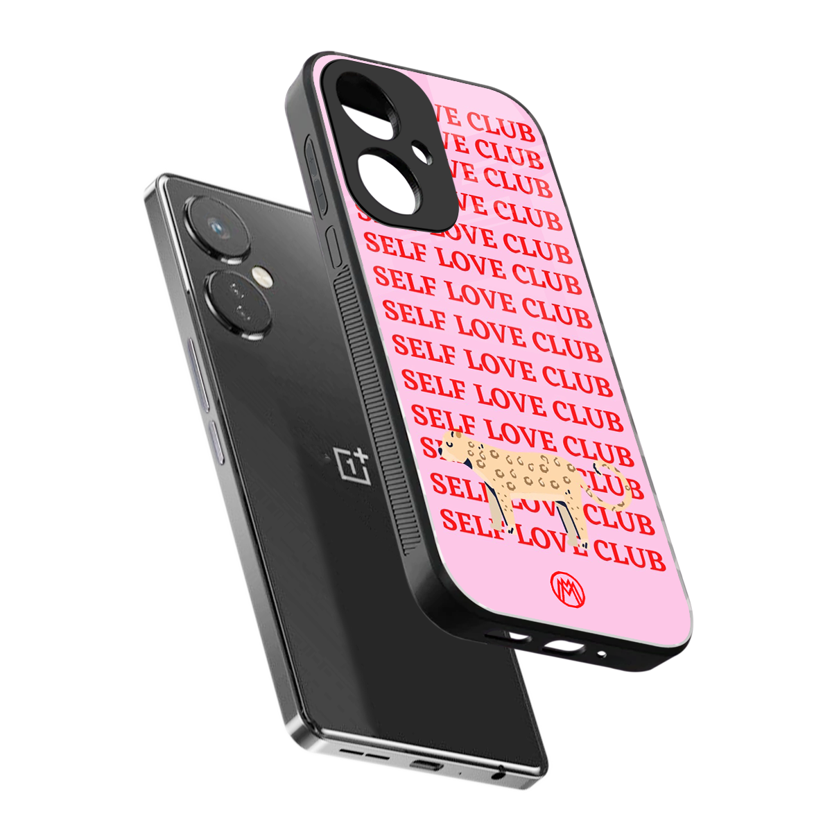 self love club back phone cover | glass case for oneplus nord ce 3