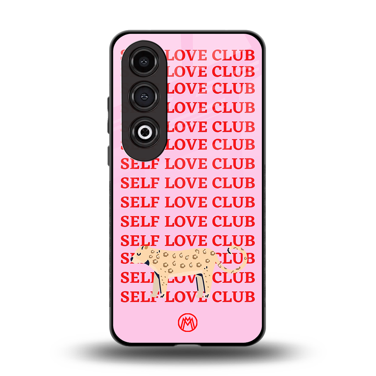 self love club back phone cover | glass case for oneplus nord ce 4