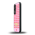 self love club back phone cover | glass case for oneplus nord ce 4