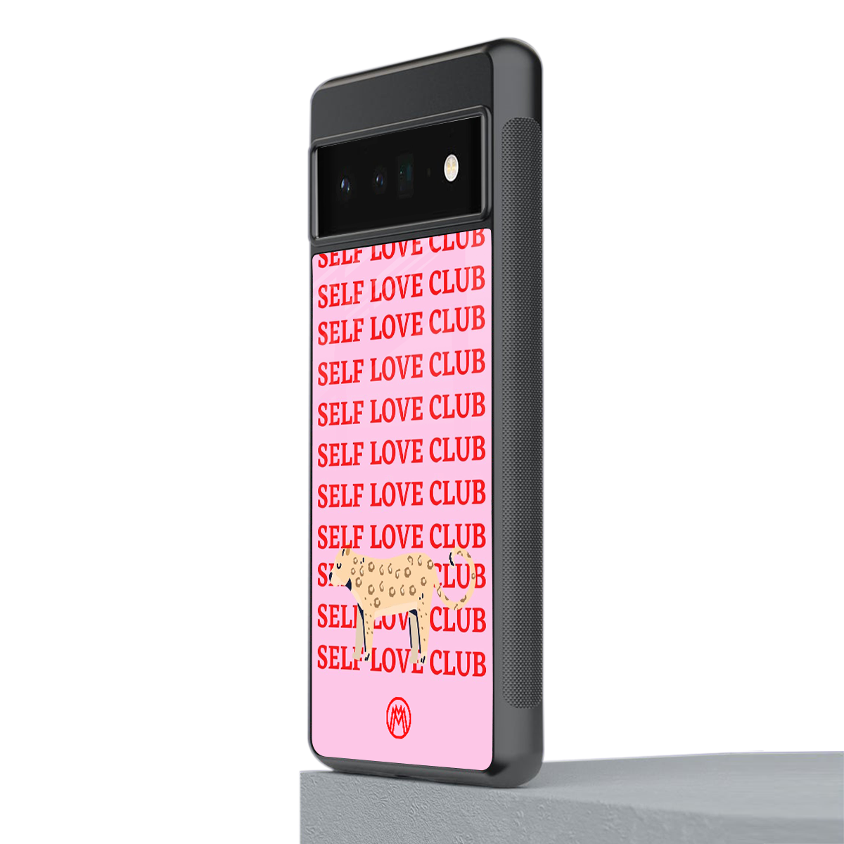self love club back phone cover | glass case for google pixel 6 pro