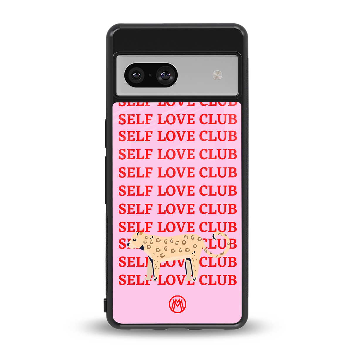 self love club back phone cover | glass case for Google Pixel 7A