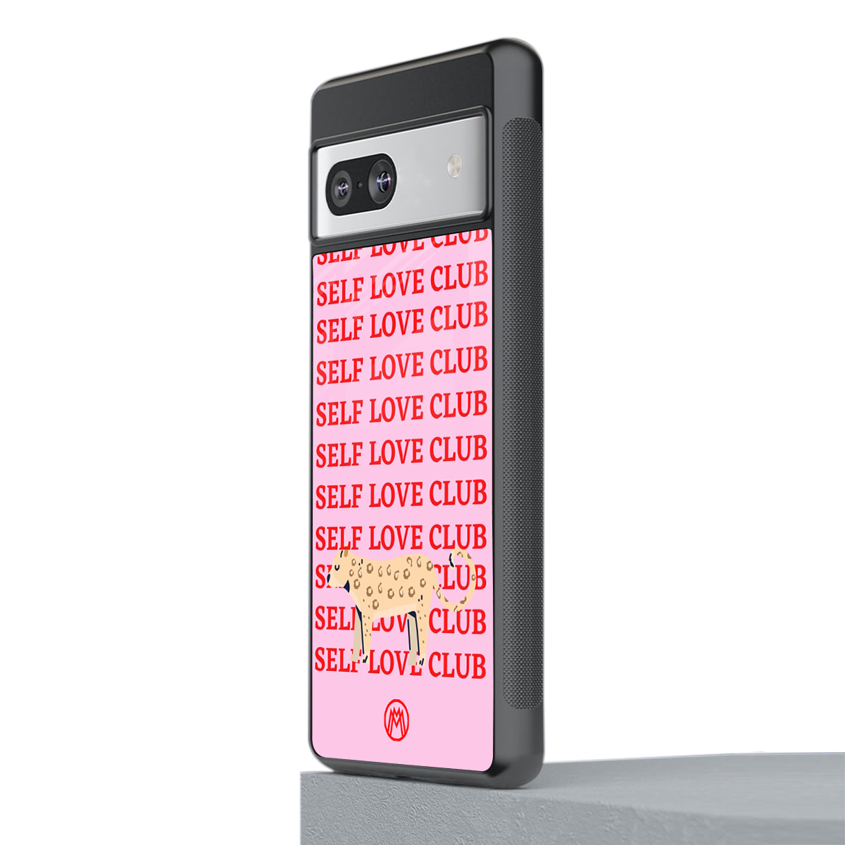 self love club back phone cover | glass case for Google Pixel 7A