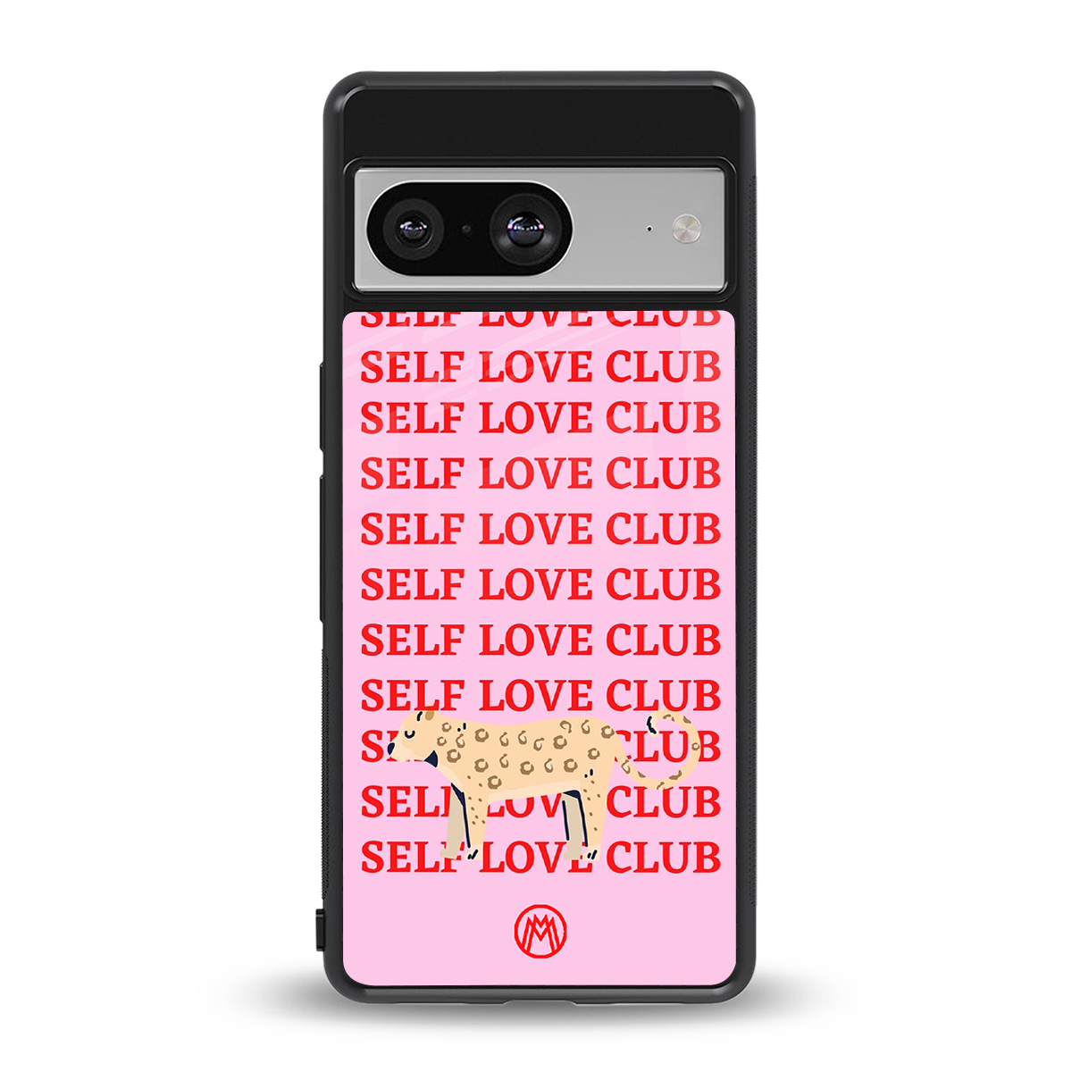 self love club back phone cover | glass case for Google Pixel 8