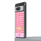 self love club back phone cover | glass case for Google Pixel 8