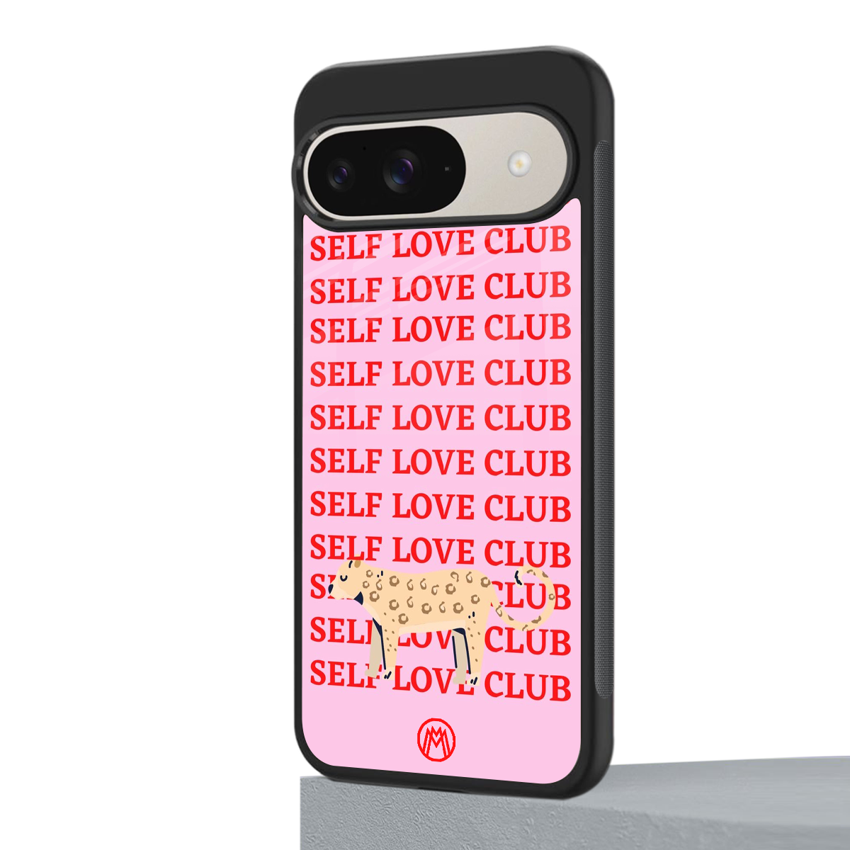 self love club back phone cover | glass case for google pixel 9