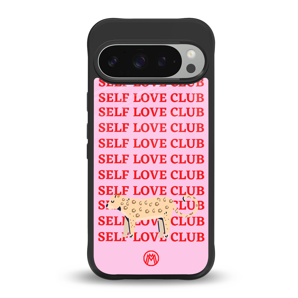 self love club back phone cover | glass case for google pixel 9 pro