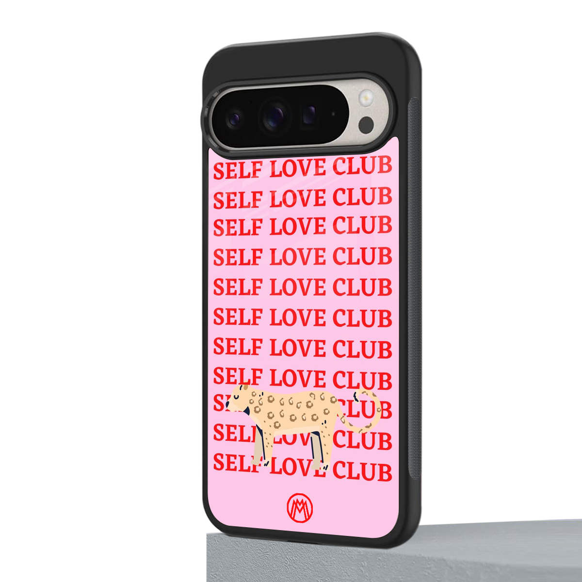 self love club back phone cover | glass case for google pixel 9 pro